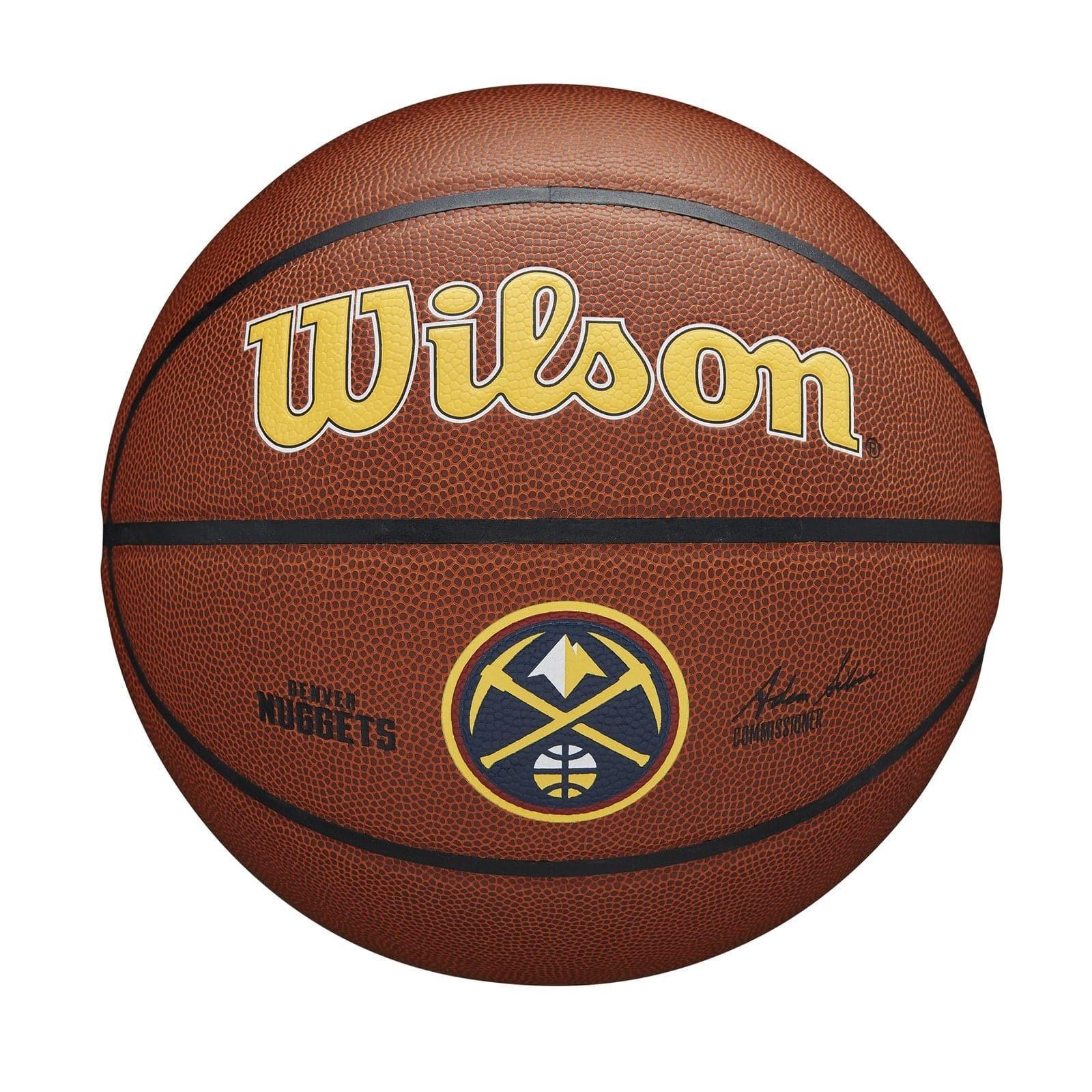 Wilson Sporting Goods Balls Denver Nuggets Wilson NBA Team Full Size Basketball Ball