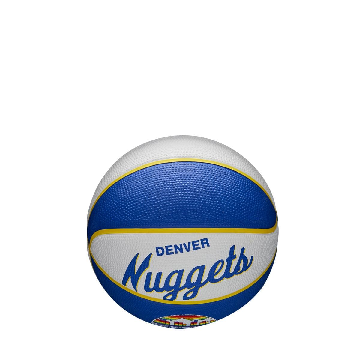 Wilson Sporting Goods Balls Denver Nuggets Wilson NBA Team Retro Mini Outdoor Basketball Ball