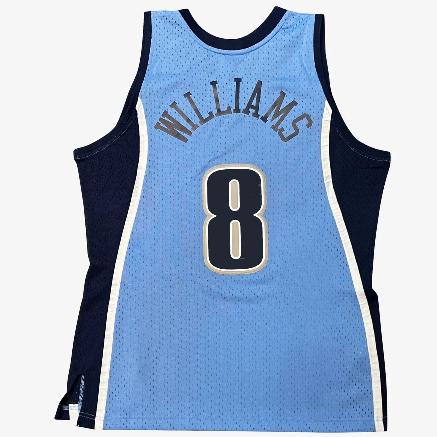 Mitchell And Ness Jerseys Deron Williams Utah Jazz 06-07 Alternate Mitchell & Ness NBA Swingman Jersey - Light Blue
