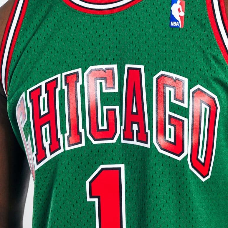 Mitchell And Ness Jerseys Derrick Rose Chicago Bulls 08-09 Alt Mitchell & Ness NBA Swingman Jersey - Green