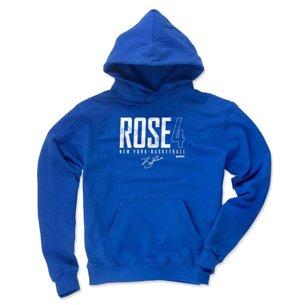 500 Level Jumpers Derrick Rose New York Knicks 500 Level NBA Elite Hoodie Jumper - Blue