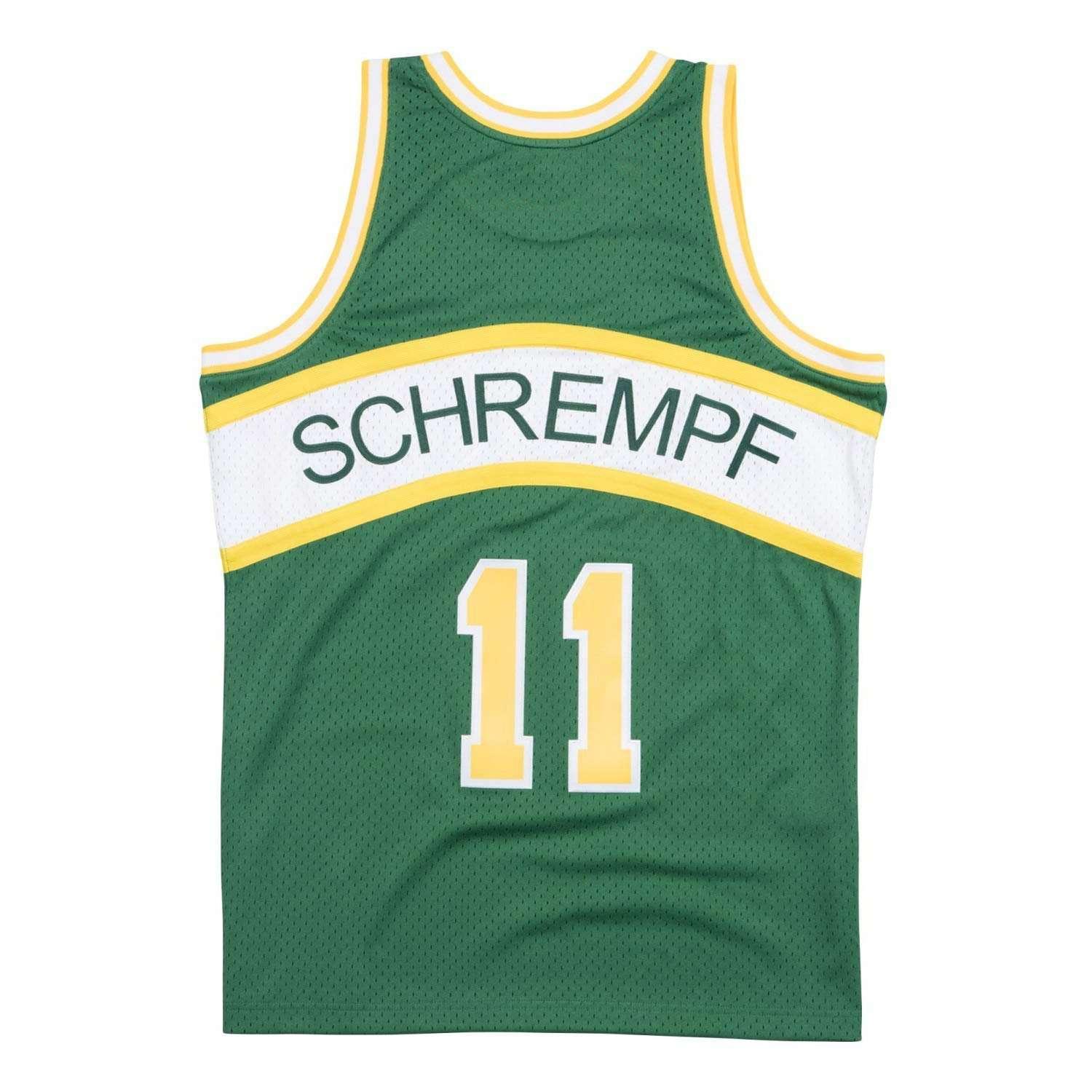 Mitchell And Ness Jerseys Detlef Schrempf Seattle Supersonics Mitchell & Ness NBA Swingman Jersey - Green