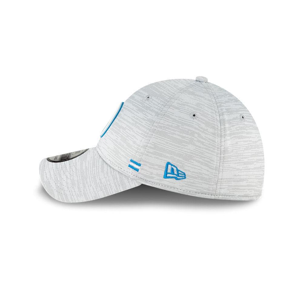 New Era Caps Detroit Lions New Era NFL 2020 Sideline 39THIRTY Flex Fit Curve Hat - Grey