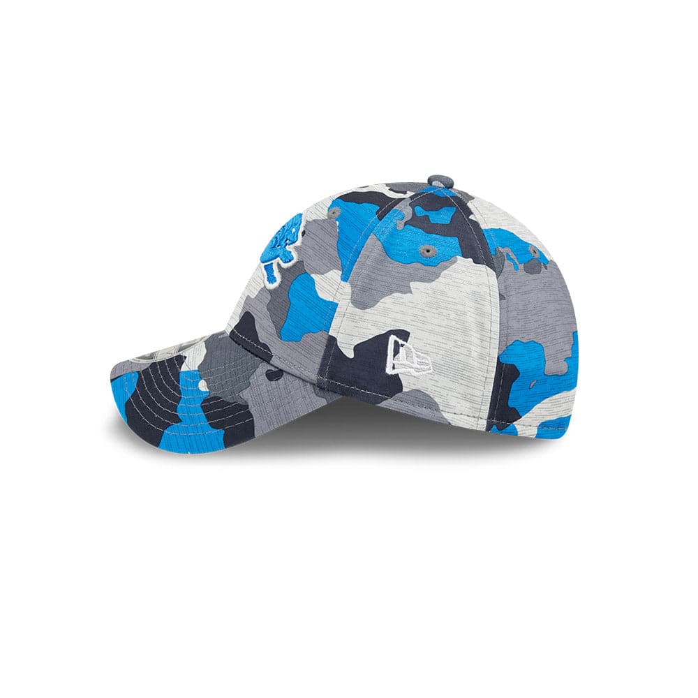 New Era Caps Detroit Lions New Era NFL 22 Training Camp 9FORTY Stretch Snap Hat - Camo