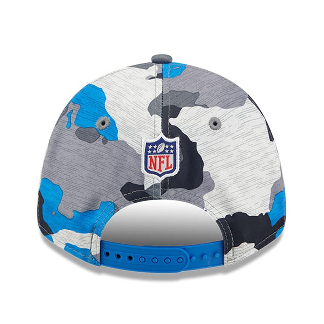 New Era Caps Detroit Lions New Era NFL 22 Training Camp 9FORTY Stretch Snap Hat - Camo