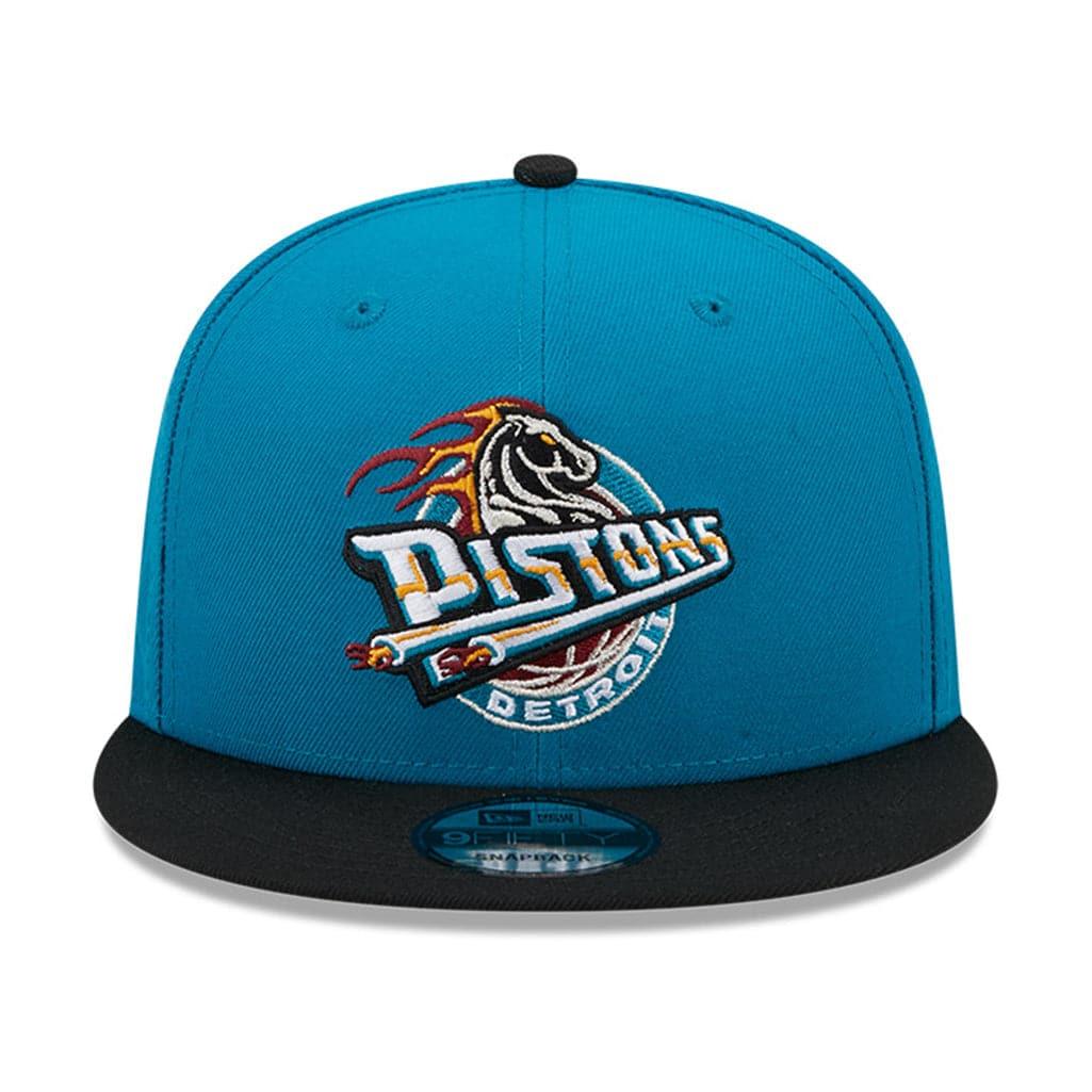 New Era Caps Detroit Pistons New Era NBA 22-23 Classic Edition 9FIFTY Snapback Hat -Teal