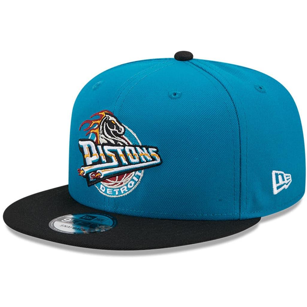 New Era Caps Detroit Pistons New Era NBA 22-23 Classic Edition 9FIFTY Snapback Hat -Teal