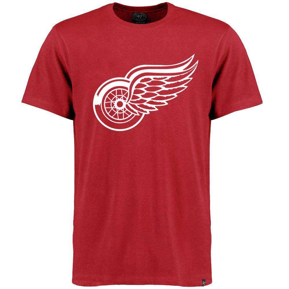47 Brand T-Shirts Detroit Red Wings '47 NHL Frozen Rope T-Shirt - Red