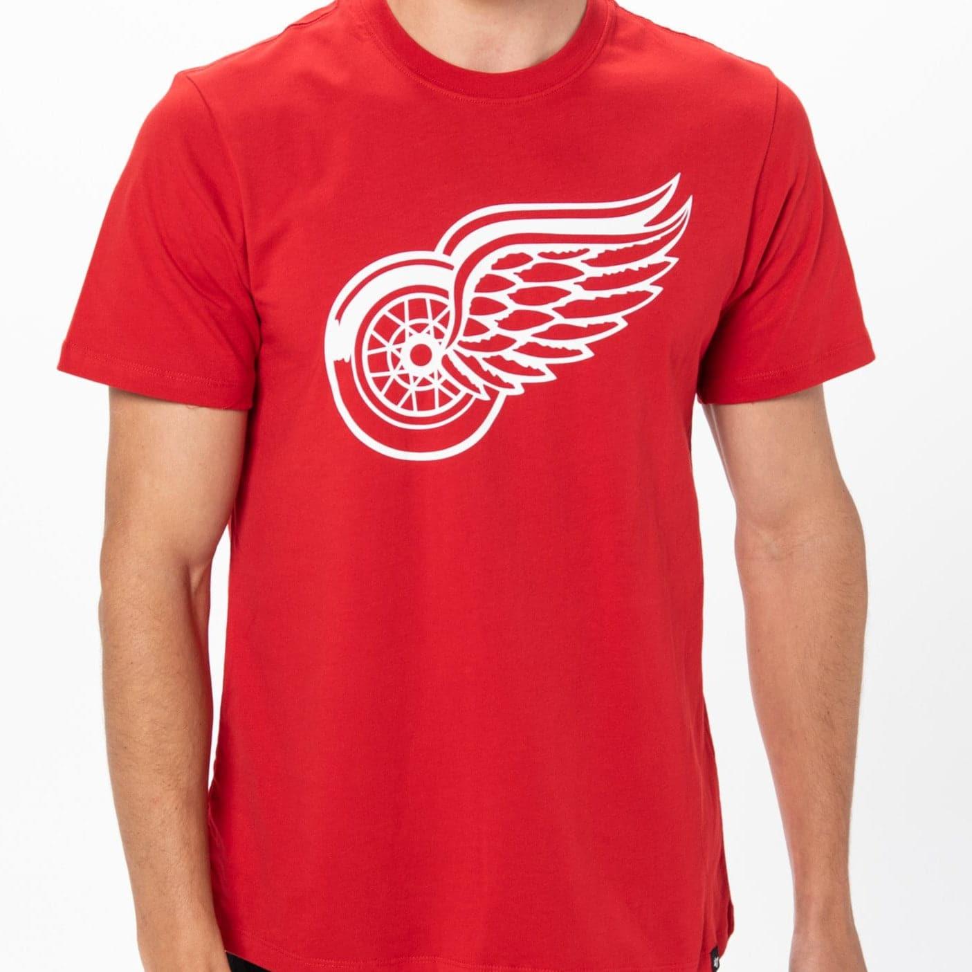 47 Brand T-Shirts Detroit Red Wings '47 NHL Imprint Echo T-Shirt - Red