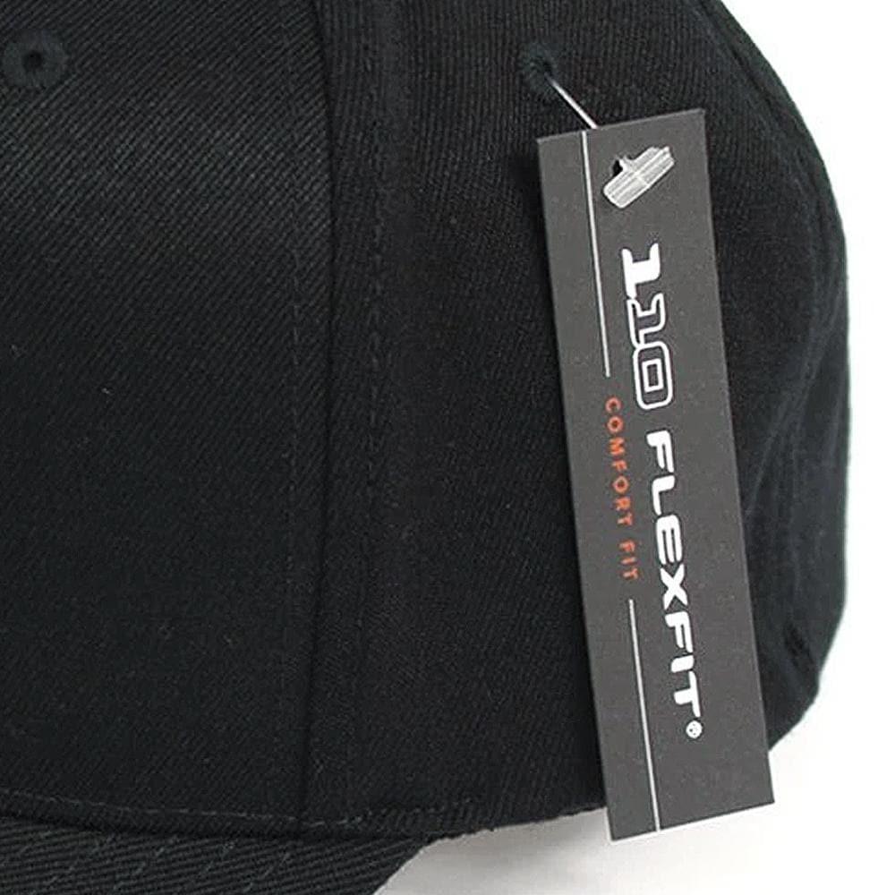 NHL Branded Caps Detroit Red Wings NHL Team Logo 110 Curve Snapback Hat - Black
