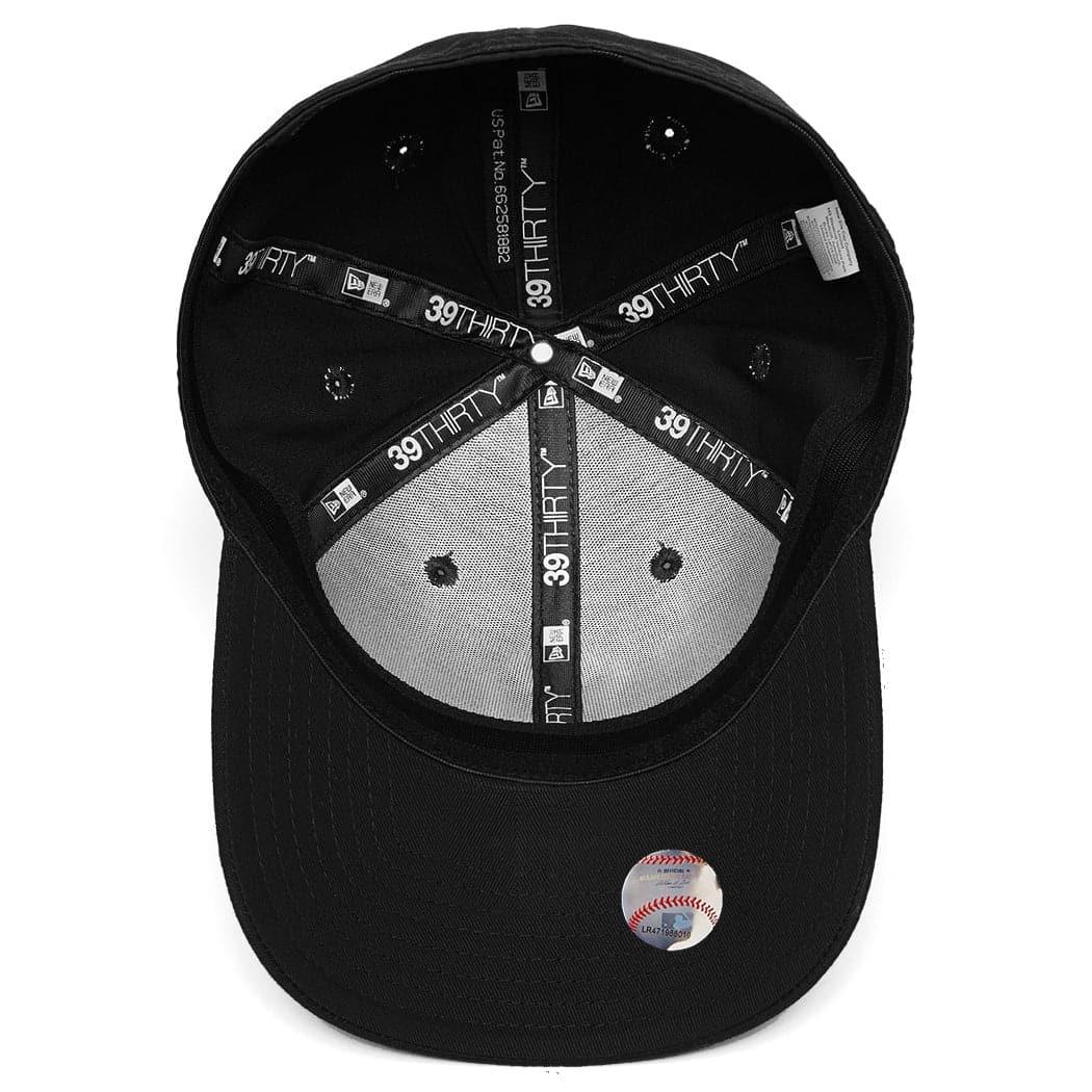 New Era Caps Detroit Tigers New Era MLB Monochrome 39THIRTY Flex Fit Curve Hat - Black