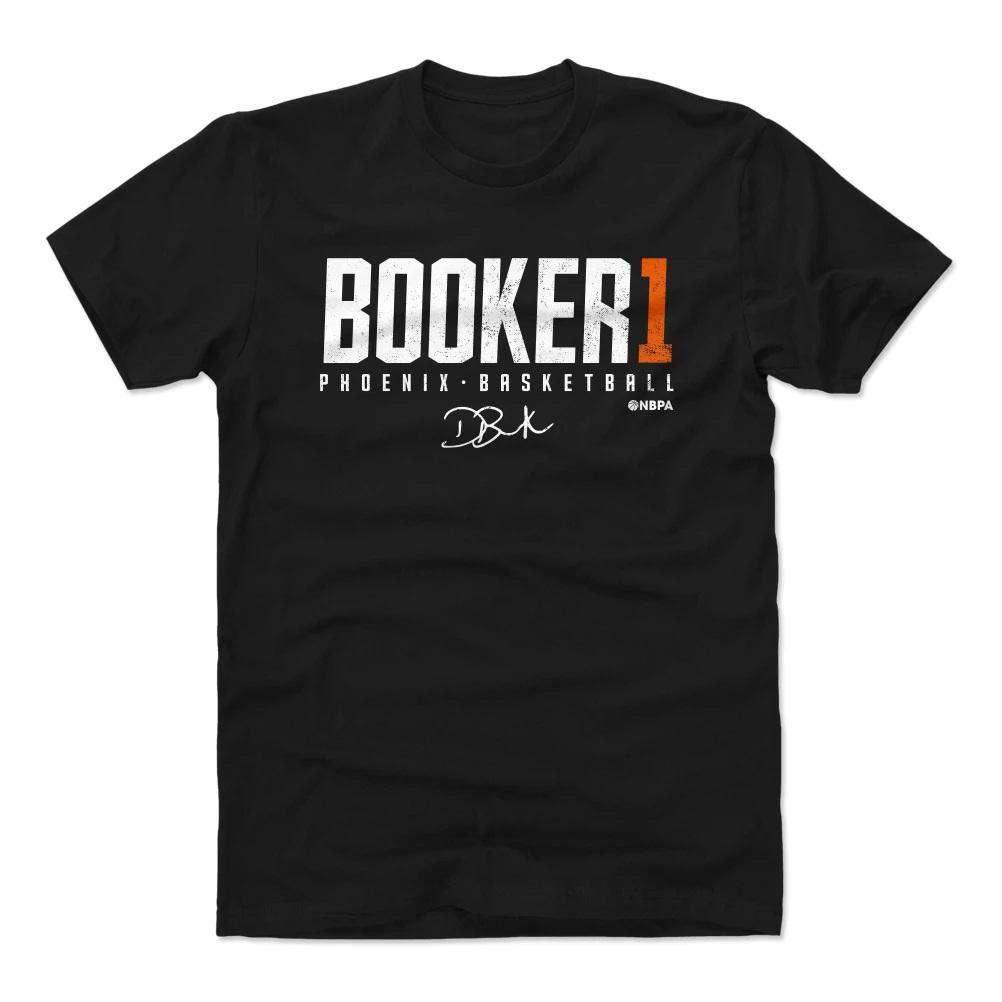 500 Level T-Shirts Devin Booker Phoenix Suns 500 Level NBA Booker1 T-Shirt - Gray