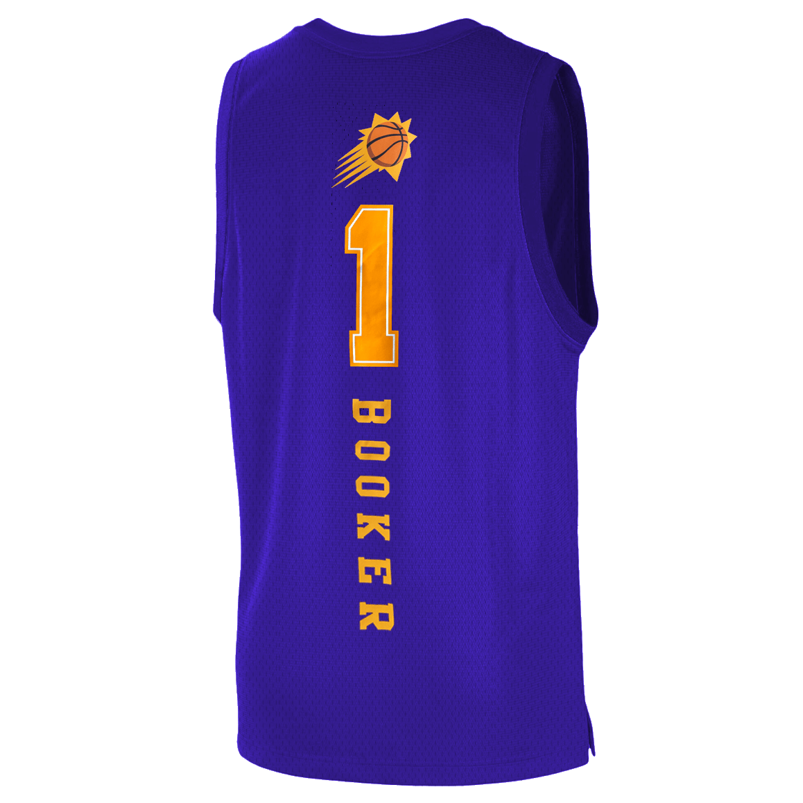 NBA Essentials Jerseys Devin Booker Phoenix Suns NBA Essentials Name & Number Mesh Jersey - Purple