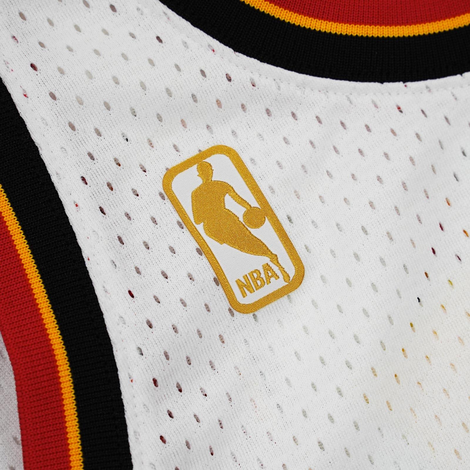 Mitchell And Ness Jerseys Dikembe Mutombo Atlanta Hawks Mitchell & Ness NBA 96-97 Home Swingman Jersey - White