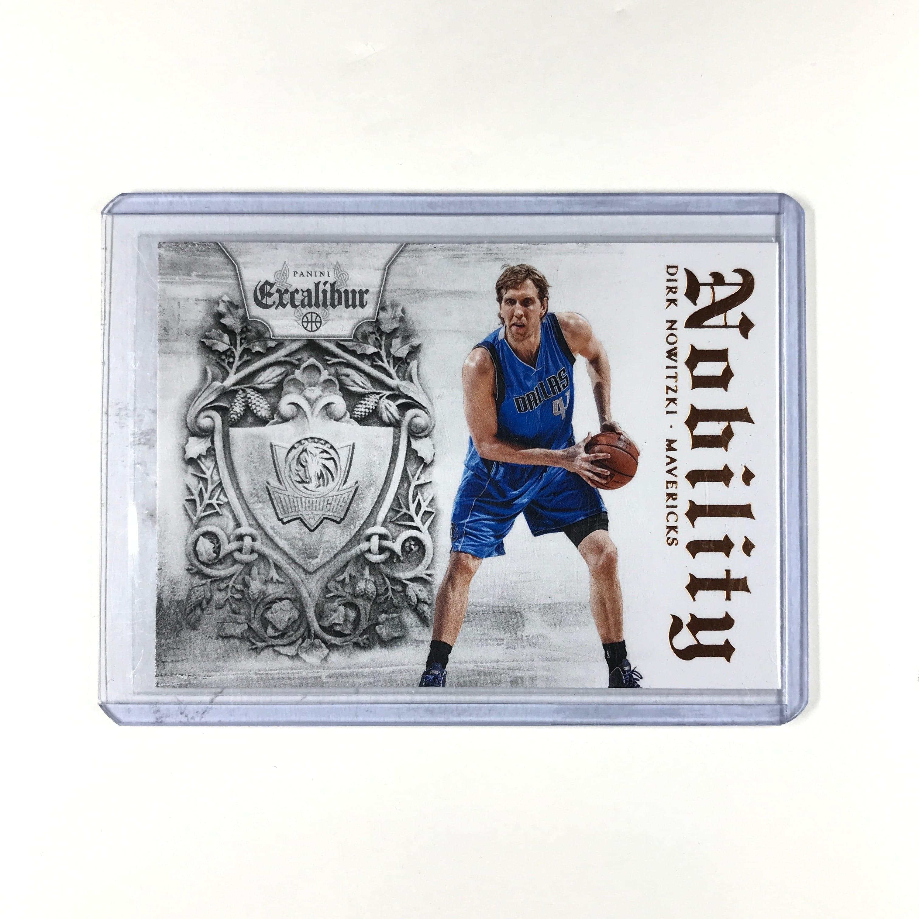 Panini Cards Dirk Nowitzki Dallas Mavericks 2014-15 Panini Excalibur NBA Nobility Card