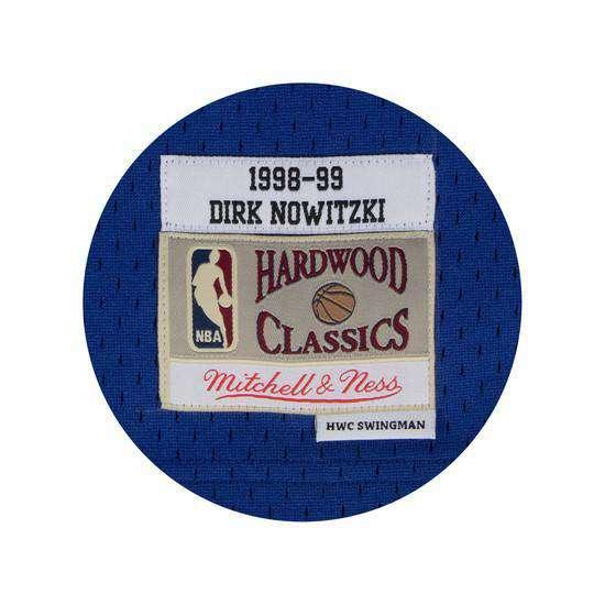 Mitchell And Ness Jerseys Dirk Nowitzki Dallas Mavericks Mitchell & Ness NBA Swingman Jersey - Blue