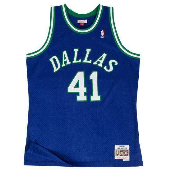 Mitchell And Ness Jerseys Dirk Nowitzki Dallas Mavericks Mitchell & Ness NBA Swingman Jersey - Blue