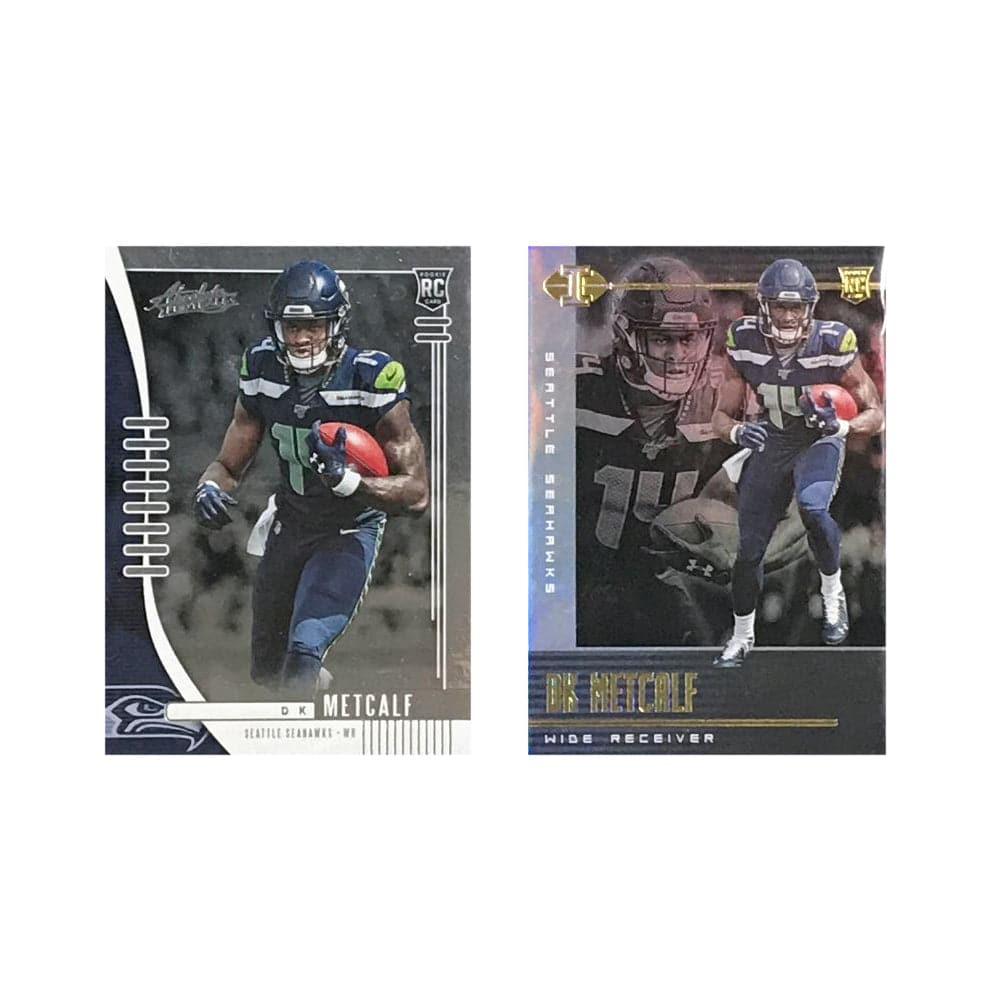 Panini Cards DK Metcalf Seattle Seahawks 2019 Panini NFL 2 Insert Rookie Card Set