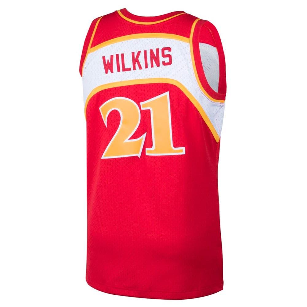 Mitchell And Ness Jerseys Dominique Wilkins Atlanta Hawks Mitchell & Ness NBA Swingman Jersey 86-87 - Red