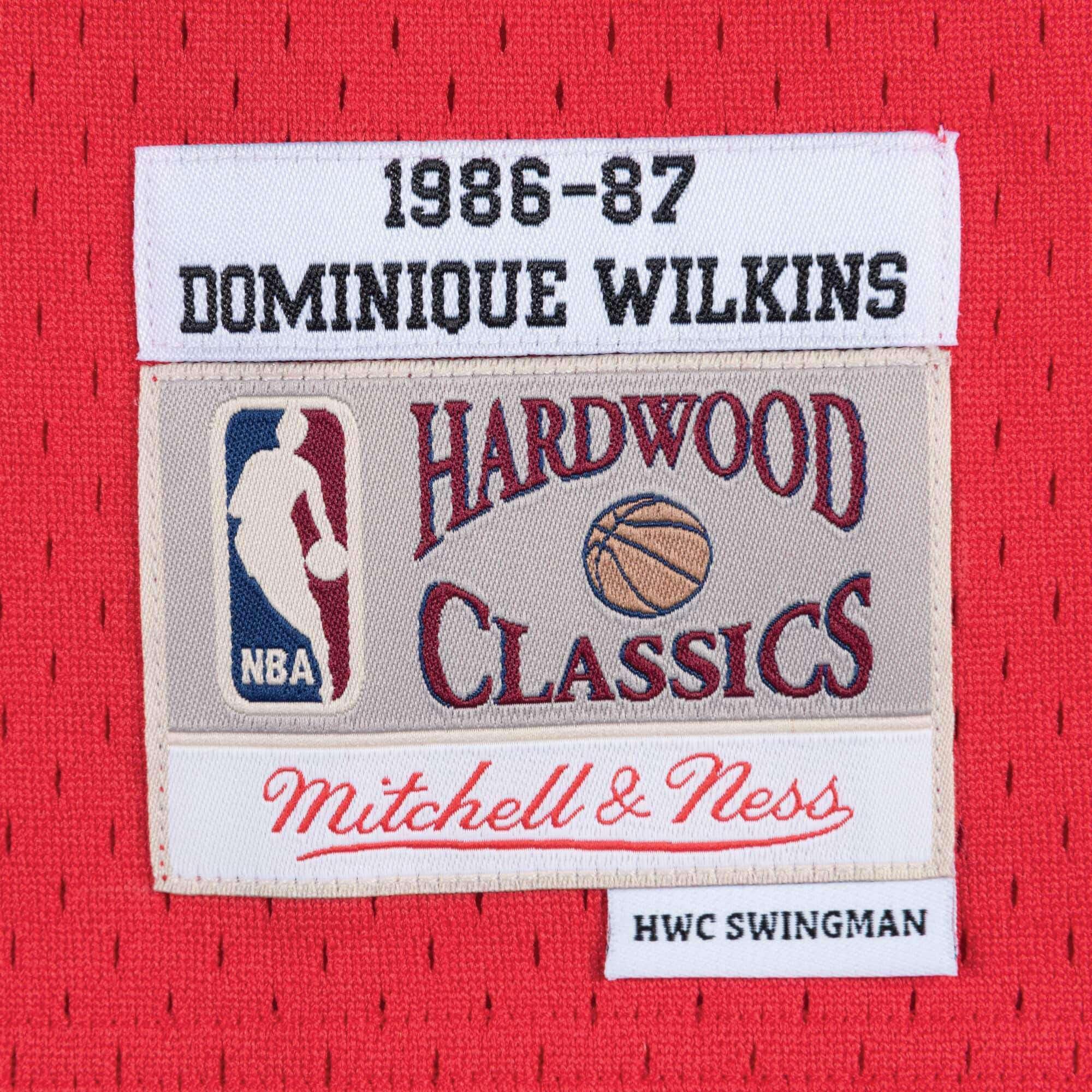 Mitchell And Ness Jerseys Dominique Wilkins Atlanta Hawks Mitchell & Ness NBA Swingman Jersey - Red