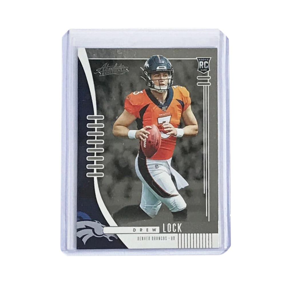Panini Cards Drew Lock 2019 Panini Absolute NFL Rookie Base Card