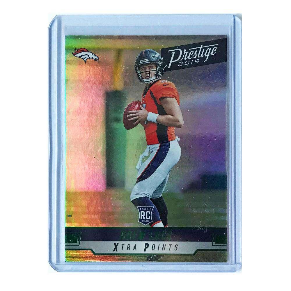 Panini Cards Drew Lock Denver Broncos Panini NFL Prestige 2019 Green Rookie Card