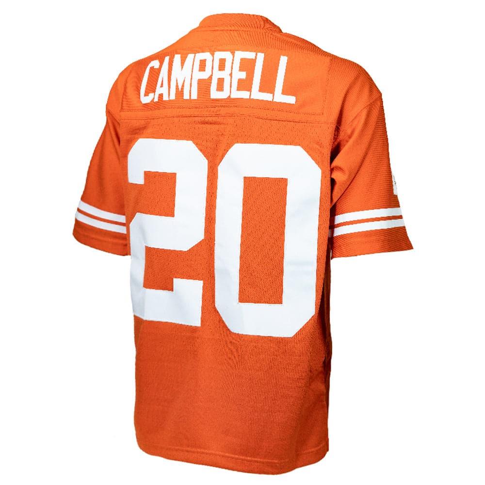 Mitchell And Ness Jerseys Earl Campbell Texas Longhorns 77-78 Mitchell & Ness NCAA Throwback Legacy Jersey - Orange