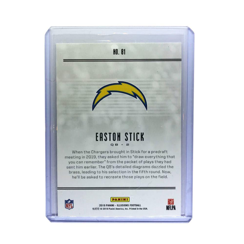 Panini Cards Easton Stick Los Angeles Chargers 2019 Panini Illusions NFL Rookie Card