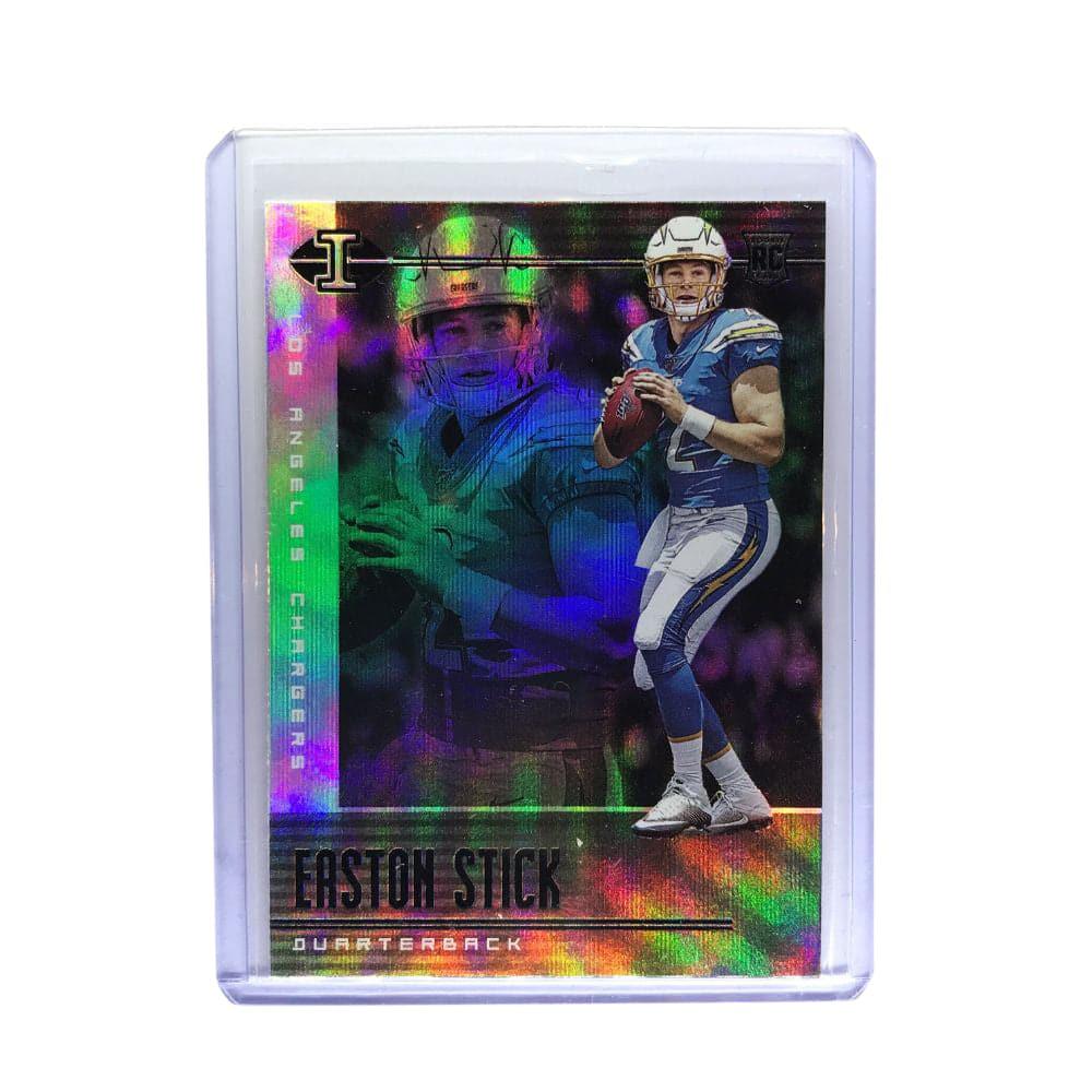 Panini Cards Easton Stick Los Angeles Chargers 2019 Panini Illusions NFL Rookie Card