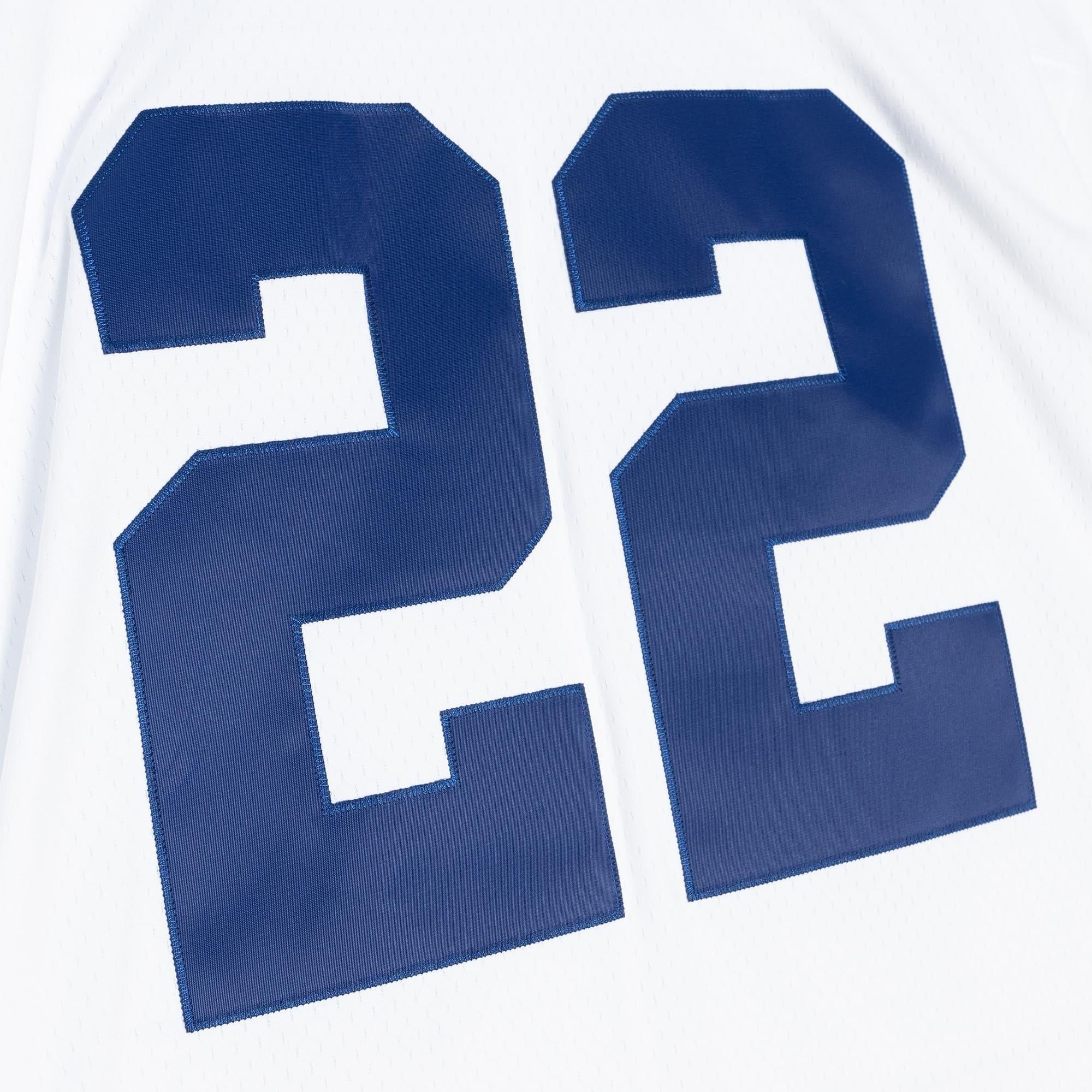 Mitchell And Ness Jerseys Emmitt Smith Dallas Cowboys 92-93 Mitchell & Ness NFL Throwback Legacy Jersey - White