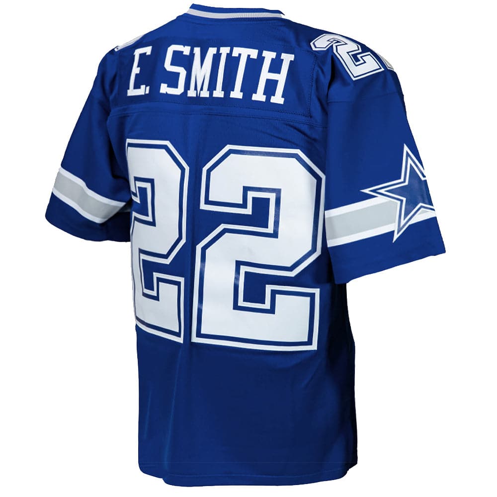 Mitchell And Ness Jerseys Emmitt Smith Dallas Cowboys 96-97 Mitchell & Ness NFL Throwback Legacy Jersey - Navy