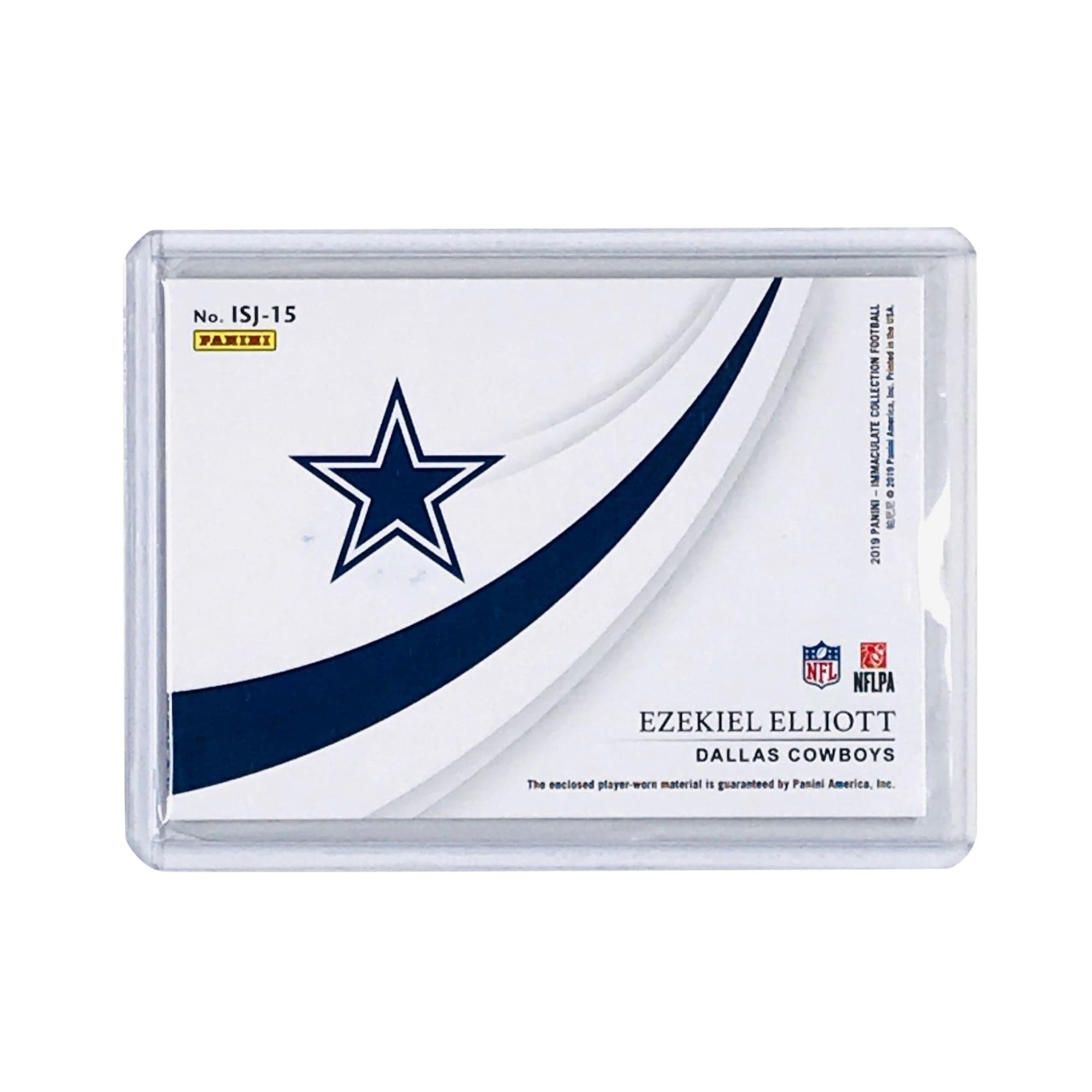Panini Cards Ezekiel Elliot Dallas Cowboys 2019 Panini Immaculate NFL /10 Patch Card
