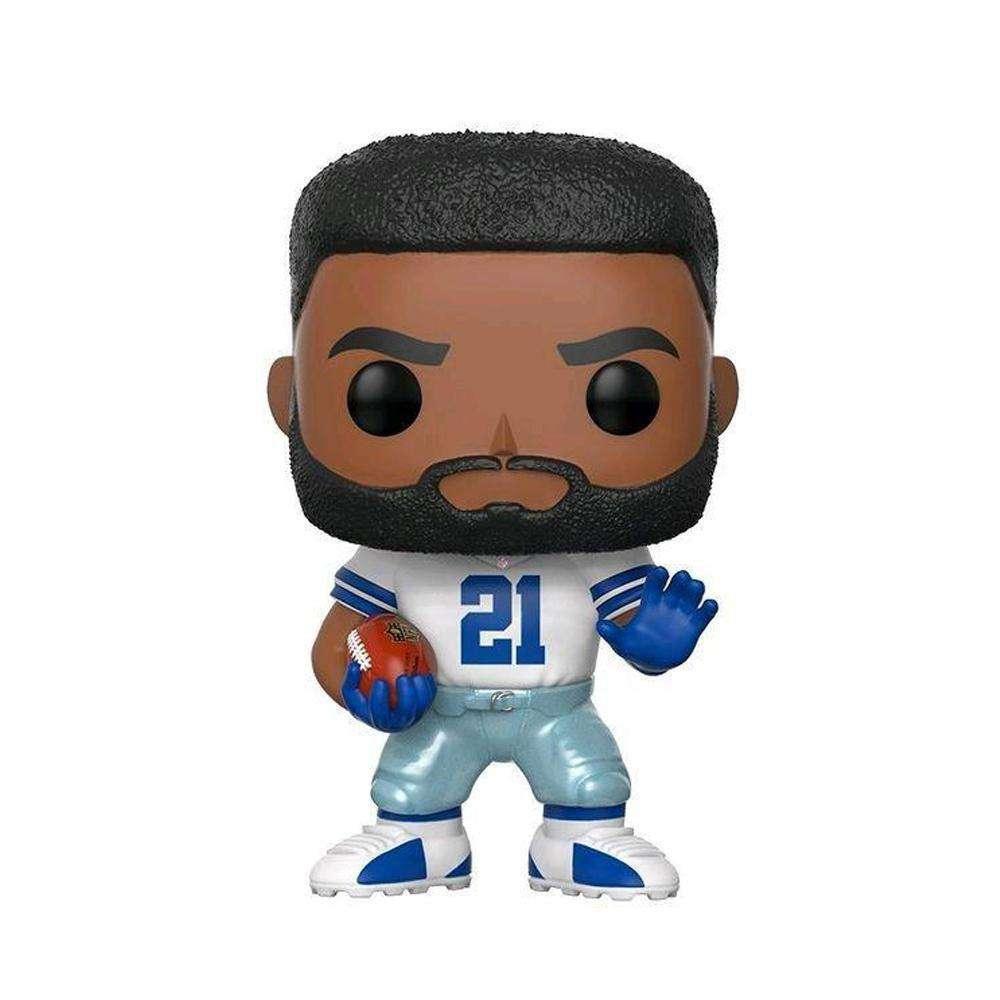 Funko Figures Ezekiel Elliott Dallas Cowboys NFL Funko Pop Vinyl 3.75" Figure - White