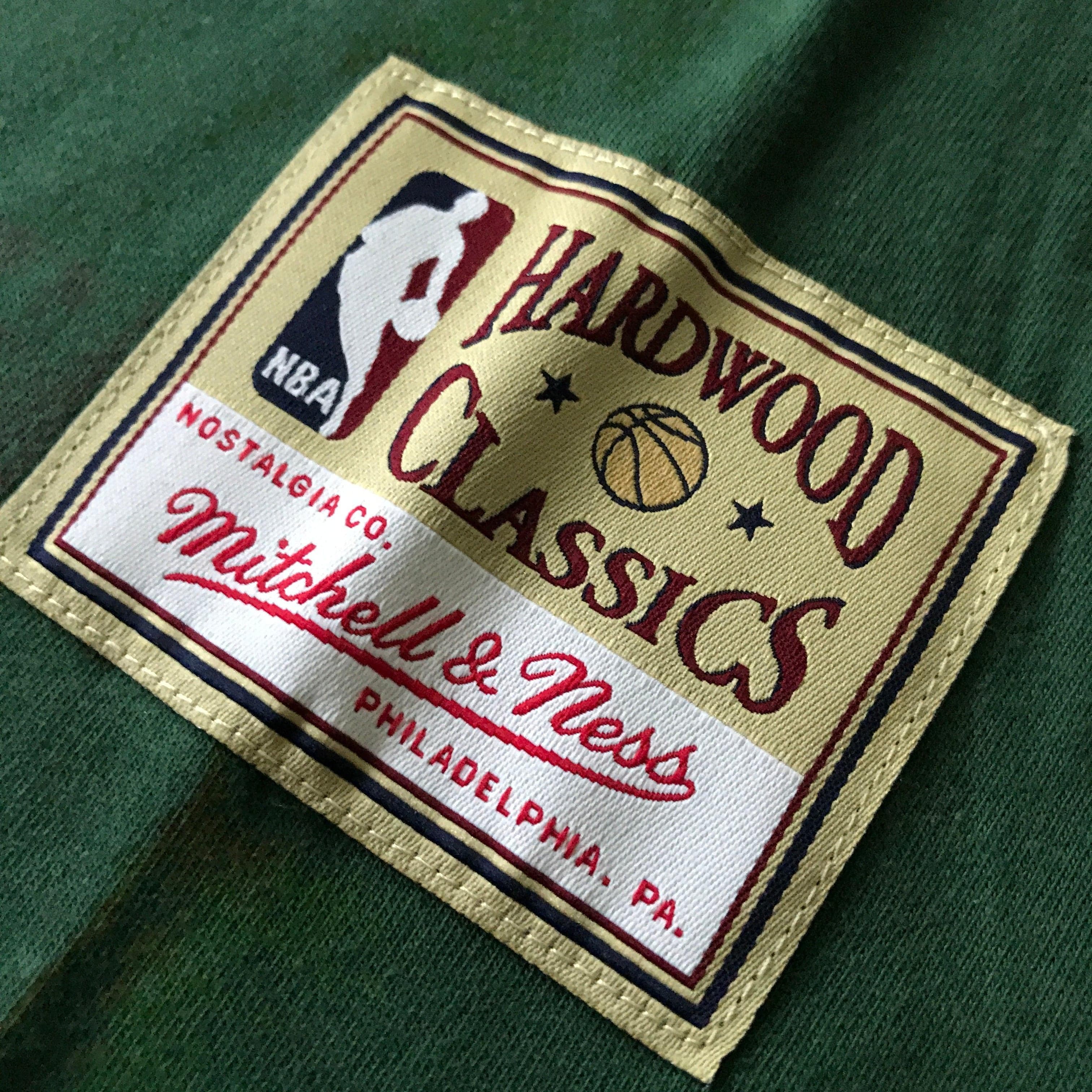 Mitchell And Ness T-Shirts Gary Payton Seattle Supersonics Mitchell & Ness NBA HWC Name Number T-Shirt - Green