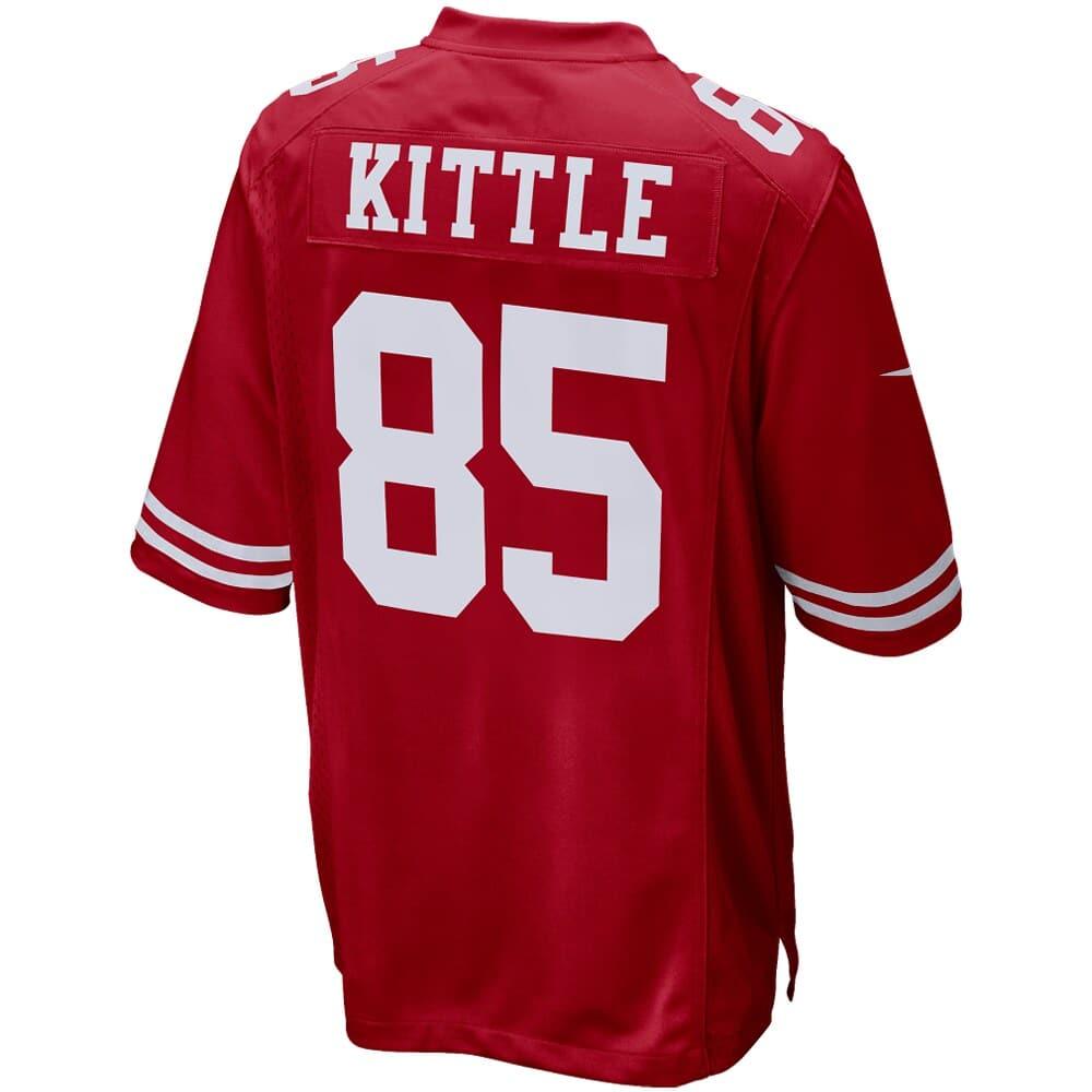 Nike Jerseys George Kittle San Francisco 49ers Nike NFL Game Jersey - Red