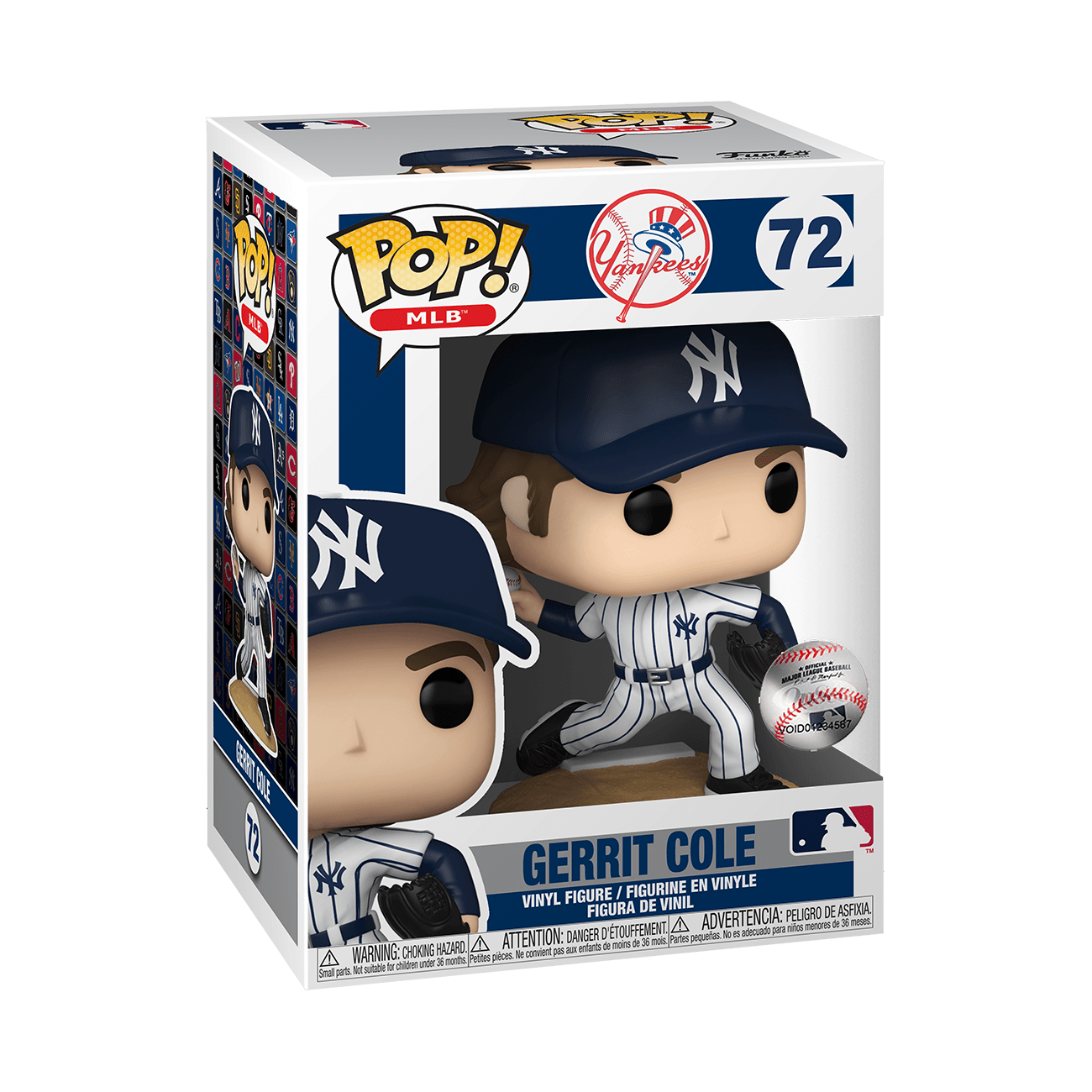 Funko Figures Gerrit Cole New York Yankees MLB Funko Pop 3.75" Figure - Home