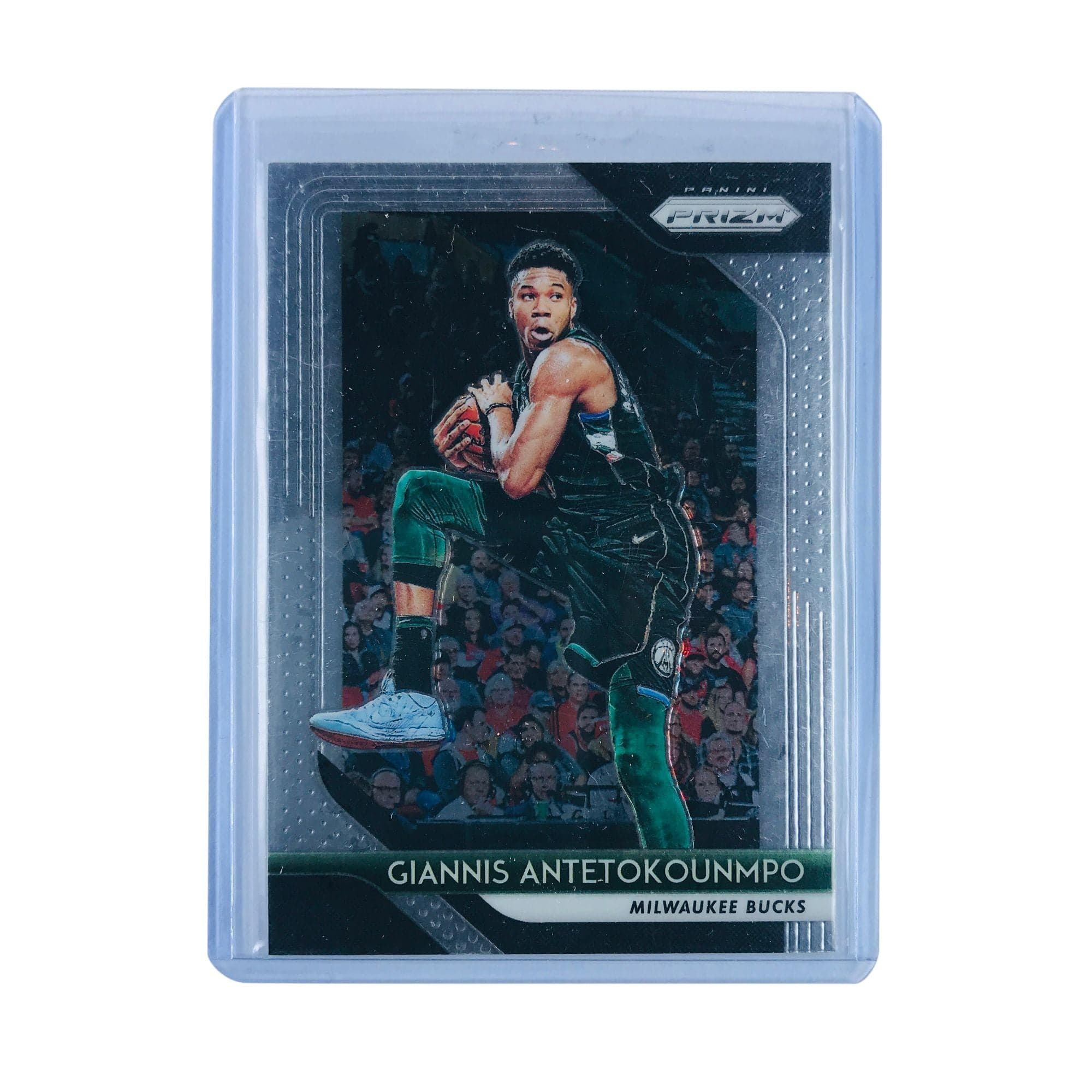 Panini Cards Giannis Antetokounmpo Milwaukee Bucks 18-19 Panini Prizm NBA 296 Base Card