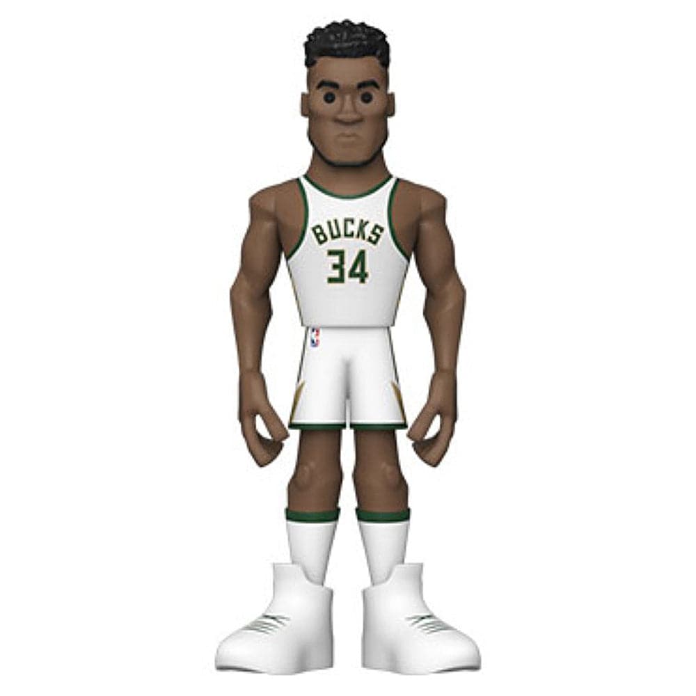 Funko Figures Giannis Antetokounmpo Milwaukee Bucks Funko NBA 5" Vinyl Gold Figure