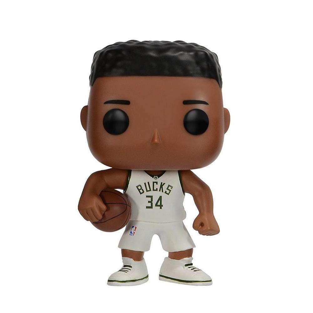 Funko Figures Giannis Antetokounmpo Milwaukee Bucks Funko NBA Pop 3.75" Figure - White
