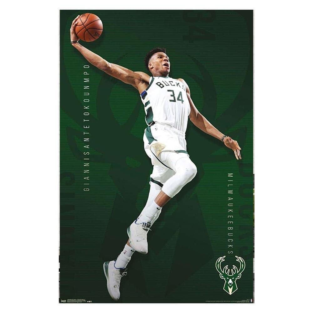 Trends International Posters Giannis Antetokounmpo Milwaukee Bucks Trends NBA 57 x 86cm Poster