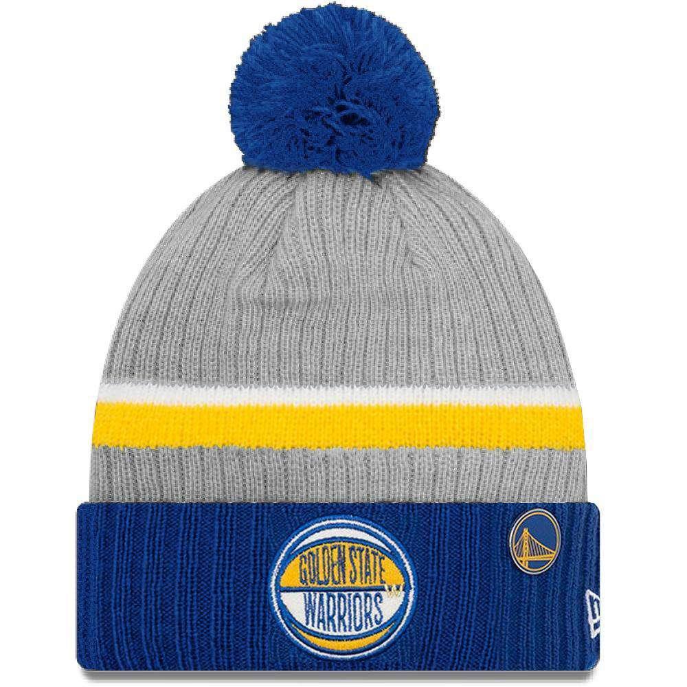 New Era Beanies Golden State Warriors New Era 2019 NBA Draft Knit Beanie - Heather