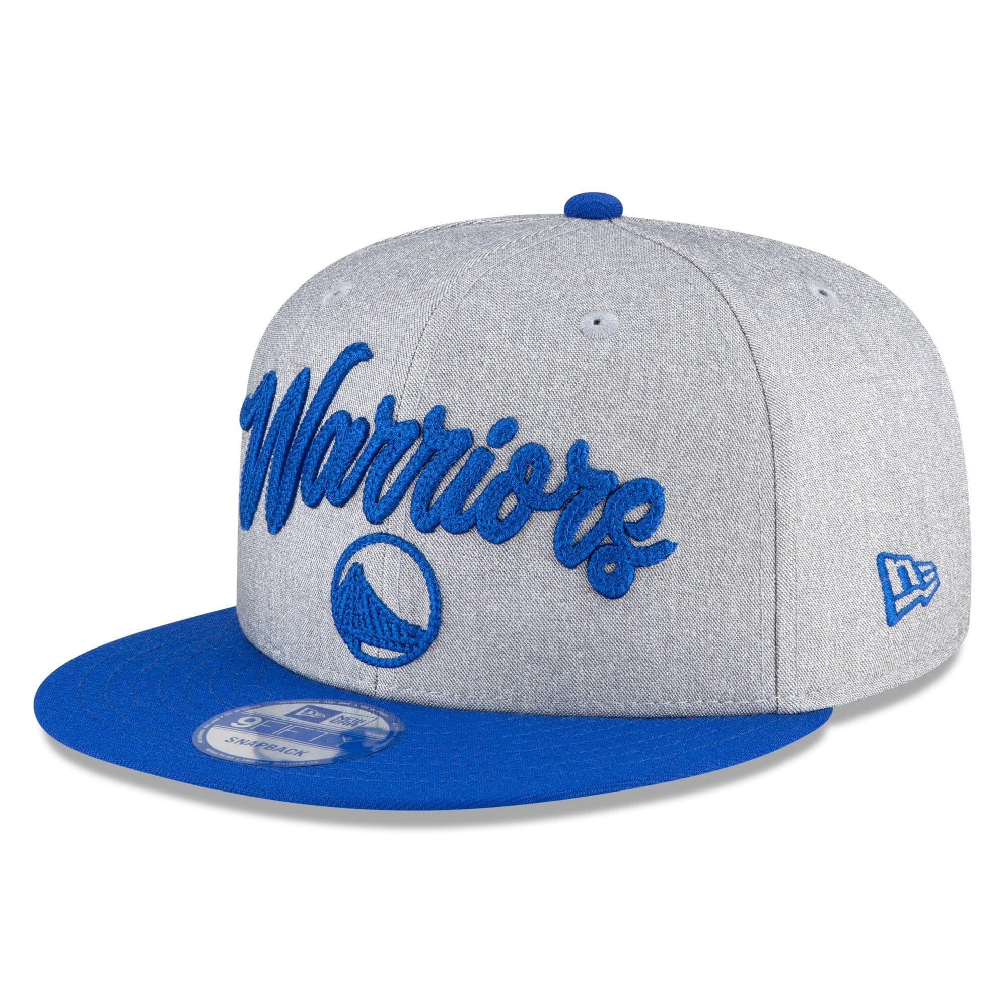 New Era Caps Golden State Warriors New Era 2020 NBA Draft 9FIFTY Snapback Hat - Heather Grey