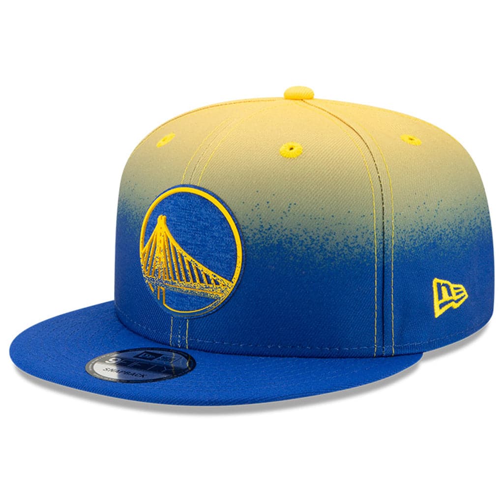 New Era Caps Golden State Warriors New Era NBA 2021 Back Half 9FIFTY Snapback Hat - Yellow