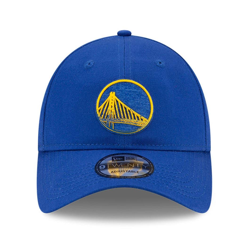 New Era Caps Golden State Warriors New Era NBA 2021 Back Half 9TWENTY Curved Hat - Blue