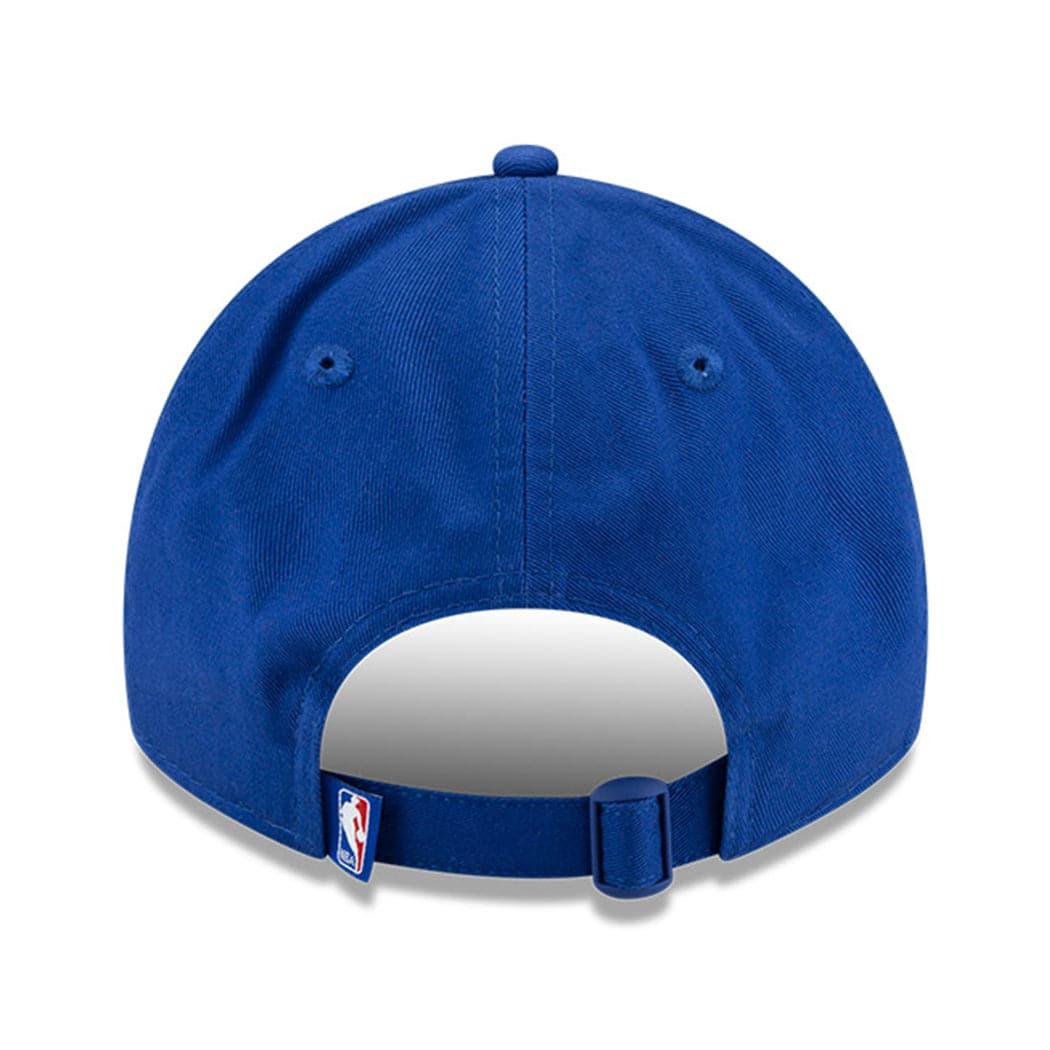 New Era Caps Golden State Warriors New Era NBA 2021 Back Half 9TWENTY Curved Hat - Blue