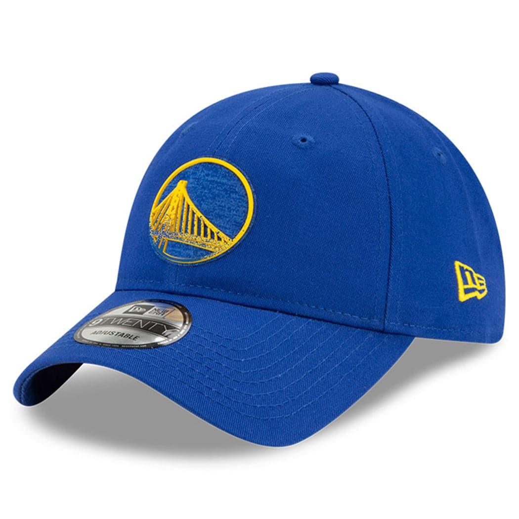 New Era Caps Golden State Warriors New Era NBA 2021 Back Half 9TWENTY Curved Hat - Blue