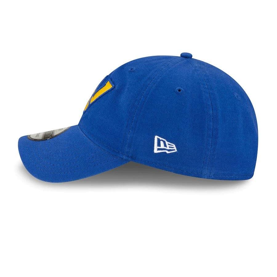 New Era Caps Golden State Warriors New Era NBA 2021 Draft 9TWENTY Strapback Hat - Blue