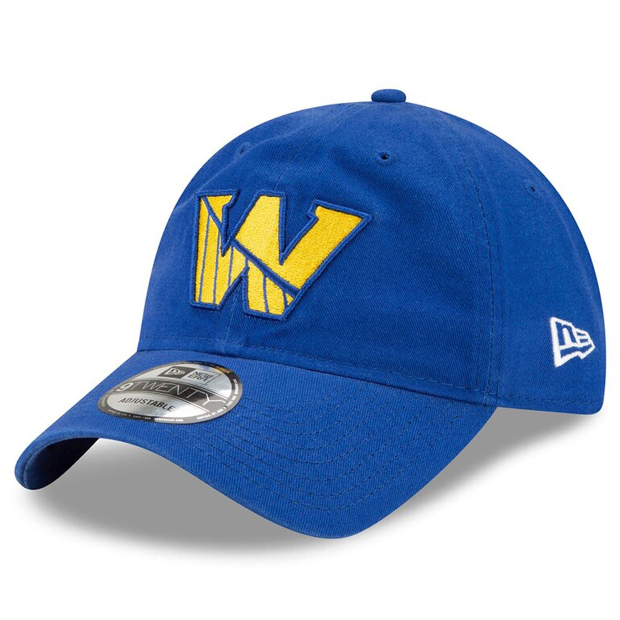 New Era Caps Golden State Warriors New Era NBA 2021 Draft 9TWENTY Strapback Hat - Blue
