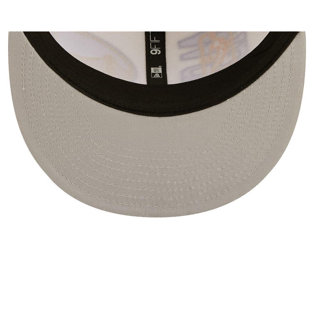 New Era Caps Golden State Warriors New Era NBA 2022 Draft 9FIFTY Snapback Hat - Cream