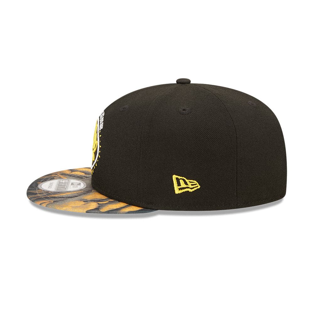 New Era Caps Golden State Warriors New Era NBA 22-23 City Edition 9FIFTY Snapback Hat - Black